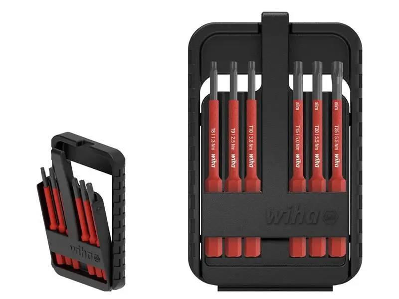 Wiha Set Bit Elektrik slimBit TORX®, 7 Keping