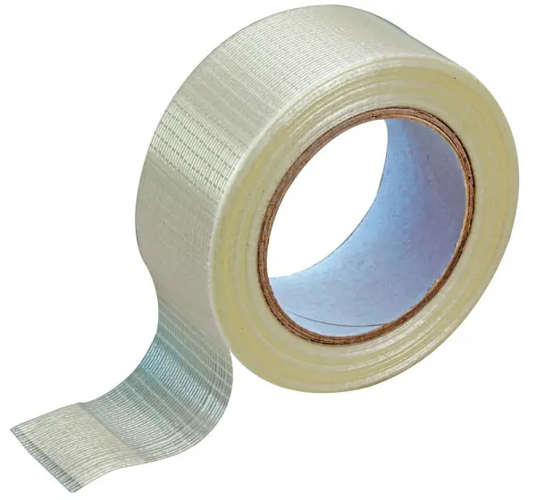 Raraion Cross Weave Fibreglass Tape 48mm x 50m Clear