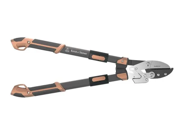 Kent & Stowe SureCut Extra Power Hard Wood Ratchet Loppers