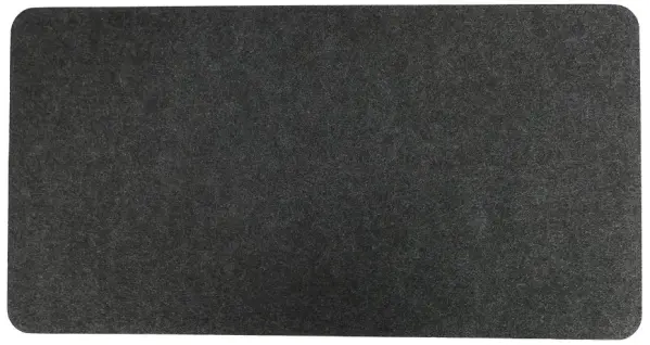 ACCURATUS Felt Keyboard & Mouse Mat, Grey, 720x330mm