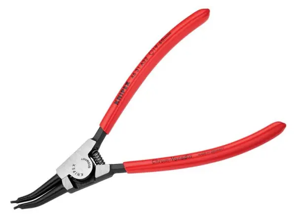 Knipex צבת קליפס חיצונית 45 מעלות, כרום ונדיום, 19-60 מ״מ