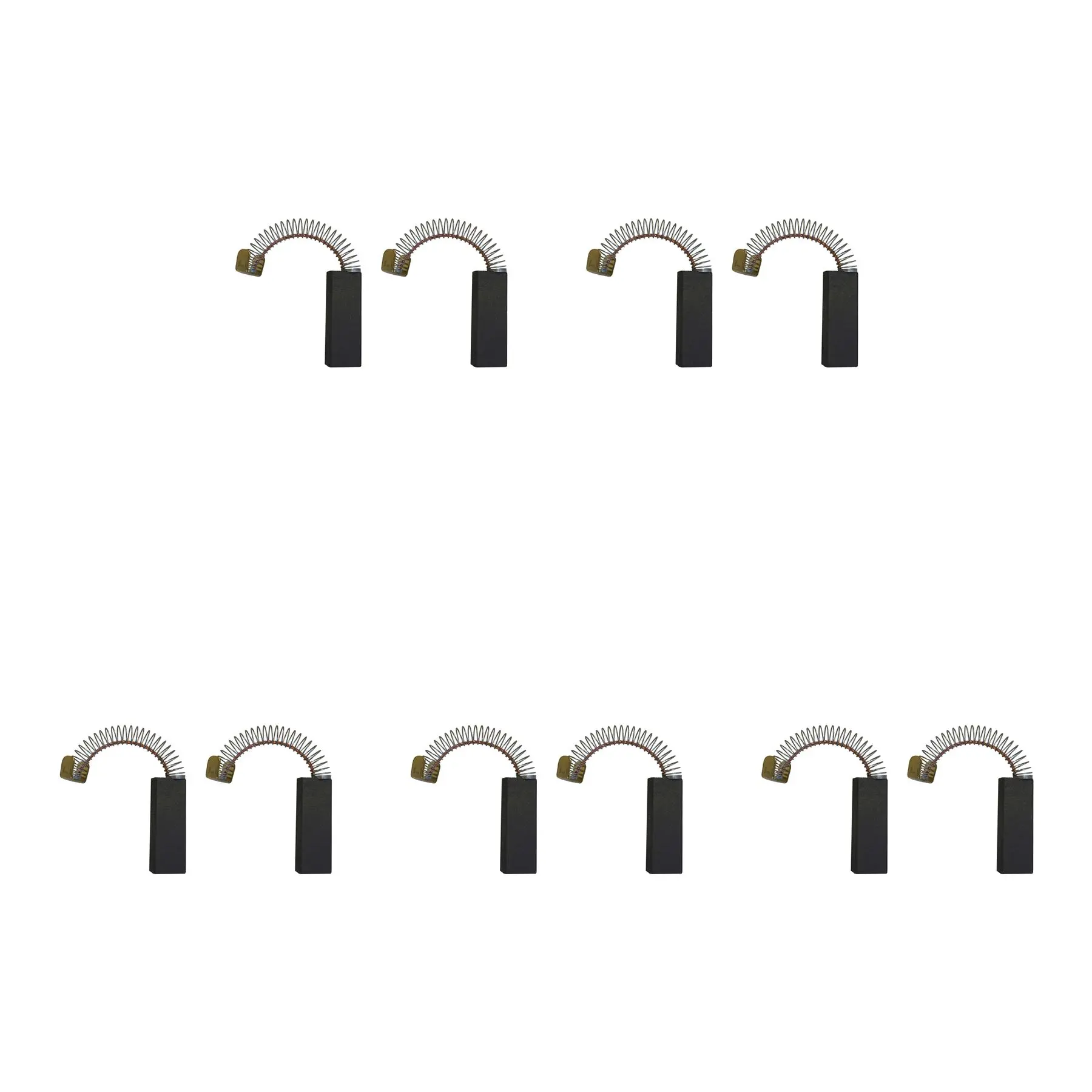 AEG 진공청소기용 CarbonBr 브러시, 6x11x30mm, 10개입 (5세트)