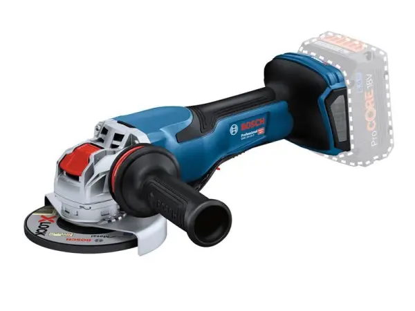 Bosch GWX 18V-15 P BITURBO Hoekslijper 125mm, Kale machine
