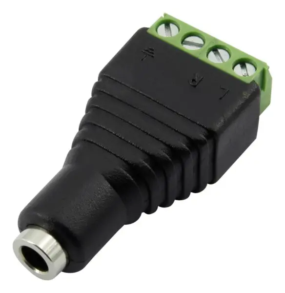 CLEVER LITTLE BOX - Adaptor Soket Stereo 3.5mm Jack ke 4 Terminal Blok