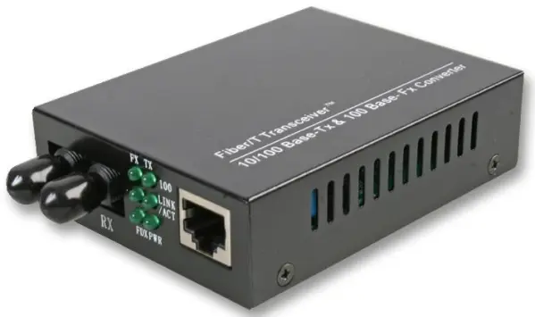 INSIXT Media Converter, 100Tx & 100Fx (ST)