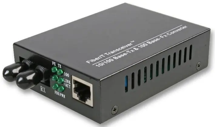 INSIXT Medienkonverter, 100Tx & 100Fx (ST)