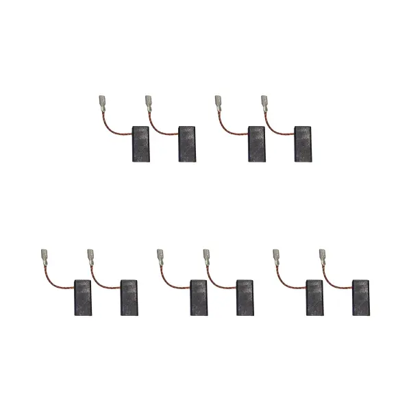 5 Juegos de Escobillas de Carbón para Bosch 2 604 321 927, 5x10x21mm