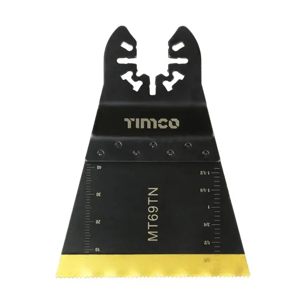 Timco - 長效多功能刀片 - 直刃 - 適用於木材/金屬 (尺寸69毫米 - 1片)