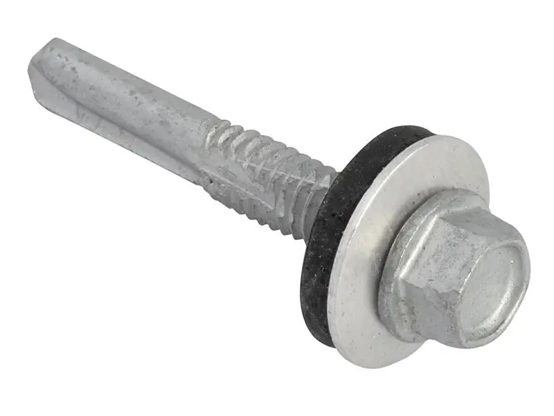 ForgeFix TechFast Hex Head Roofing Screws 5.5x35mm, Pack of 100
