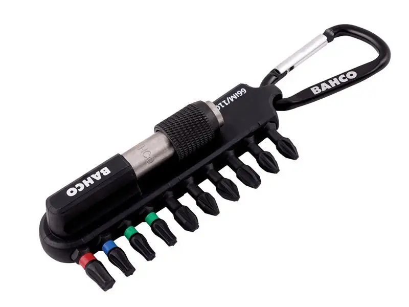 Bahco Set Punte per Avvitatore a Impulsi 66IM/11C-1, 11 Pezzi, Resistente