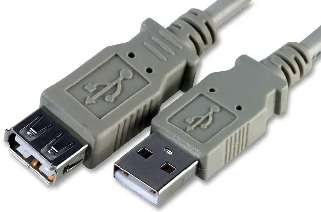 PRO SIGNAL - Καλώδιο επέκτασης USB 2.0 A Plug to A Socket, Γκρι, 1.8m