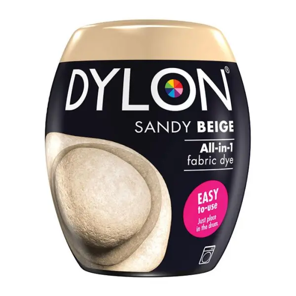 Dylon Machine Dye Pod 10, Sandy Beige 350g