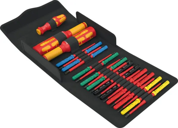 Wera - Tacair Screwdóireachta Comhdhála Kraftform Kompakt VDE Safe-Torque, 23 P