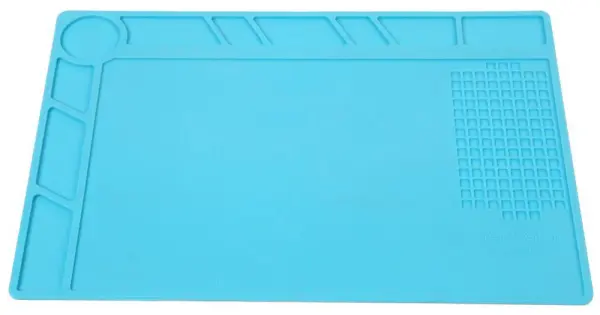 DURATOOL Silicone Soldering Mat, Heat-Resistant, 335x227mm