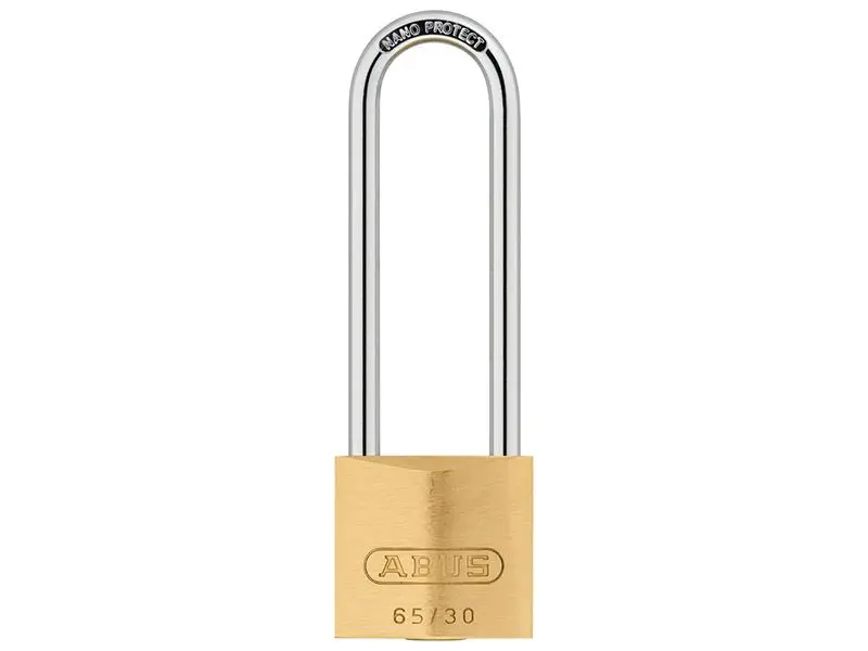 ABUS 65/30 真鍮製パッドロック 60mmシャックル セキュリティレベル4