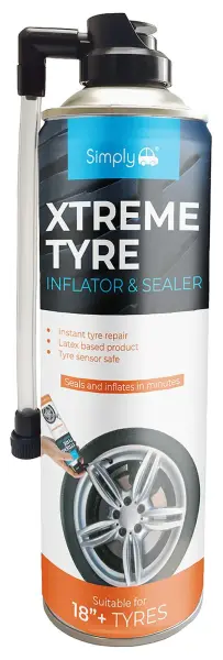 Simply XL Tyre Inflator & Sealer 600ml