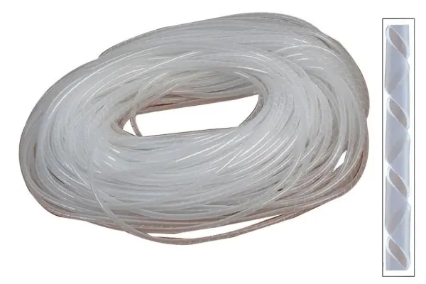 PRO POWER Spiralkabelschlauch, Natur, 50m