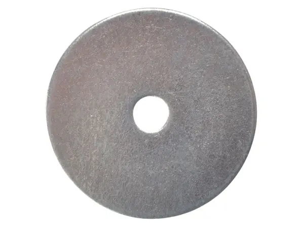ForgeFix Flat Repair Washers, Zinc Plated, M6 x 40mm, Pack of 10