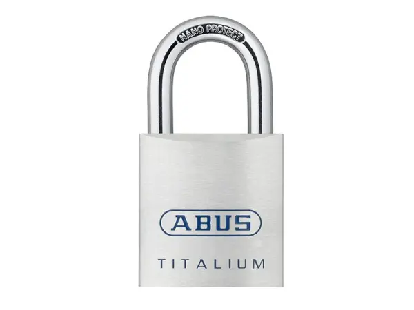 ABUS 80TI/40mm Cadenas TITALIUM™, Alliage d'Aluminium