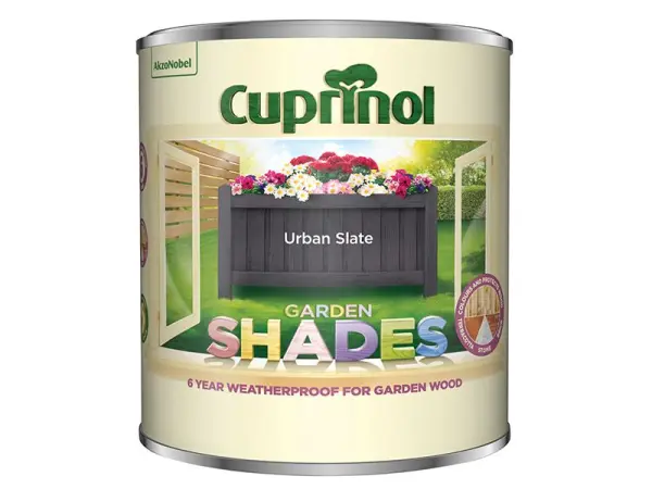 Cuprinol Peinture pour bois Garden Shades Urban Slate, 1 litre