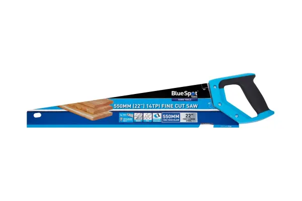Blue Spot Tools 22インチ ソーファインカットソー 14TPI 550mm