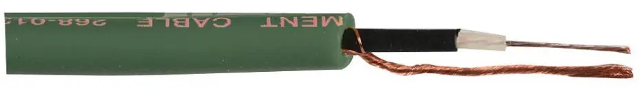 VAN DAMME Cable de Instrumento Pro Grade XKE, Verde, 100m