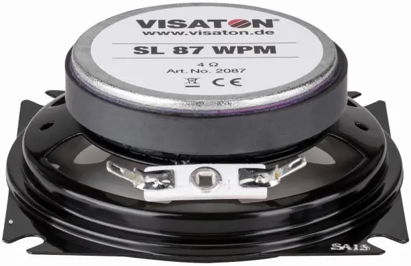 VISATON 3.3-inch Αδιάβροχο Πλήρους Ζώνης Ηχείο, 4 Ohm, 20W RMS