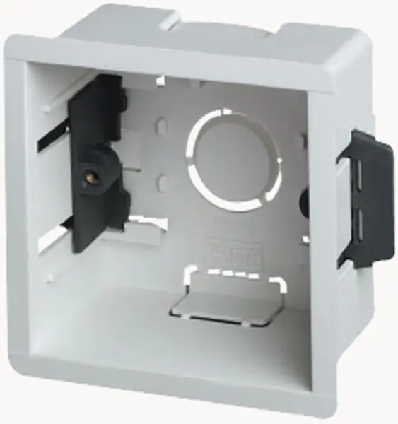 CLICK 1-Gang Inbouwdoos voor gipsplaatwanden, 47mm diepte