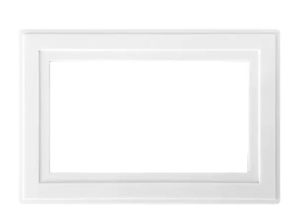 Dencon Placca Tattile Bianca da 2 Moduli per Interruttori a Parete