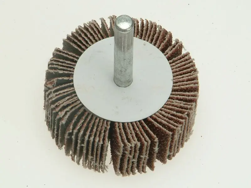 Faithfull Flap Wheel, 50x20mm, Fine 120 Grit, Aluminium Oxide