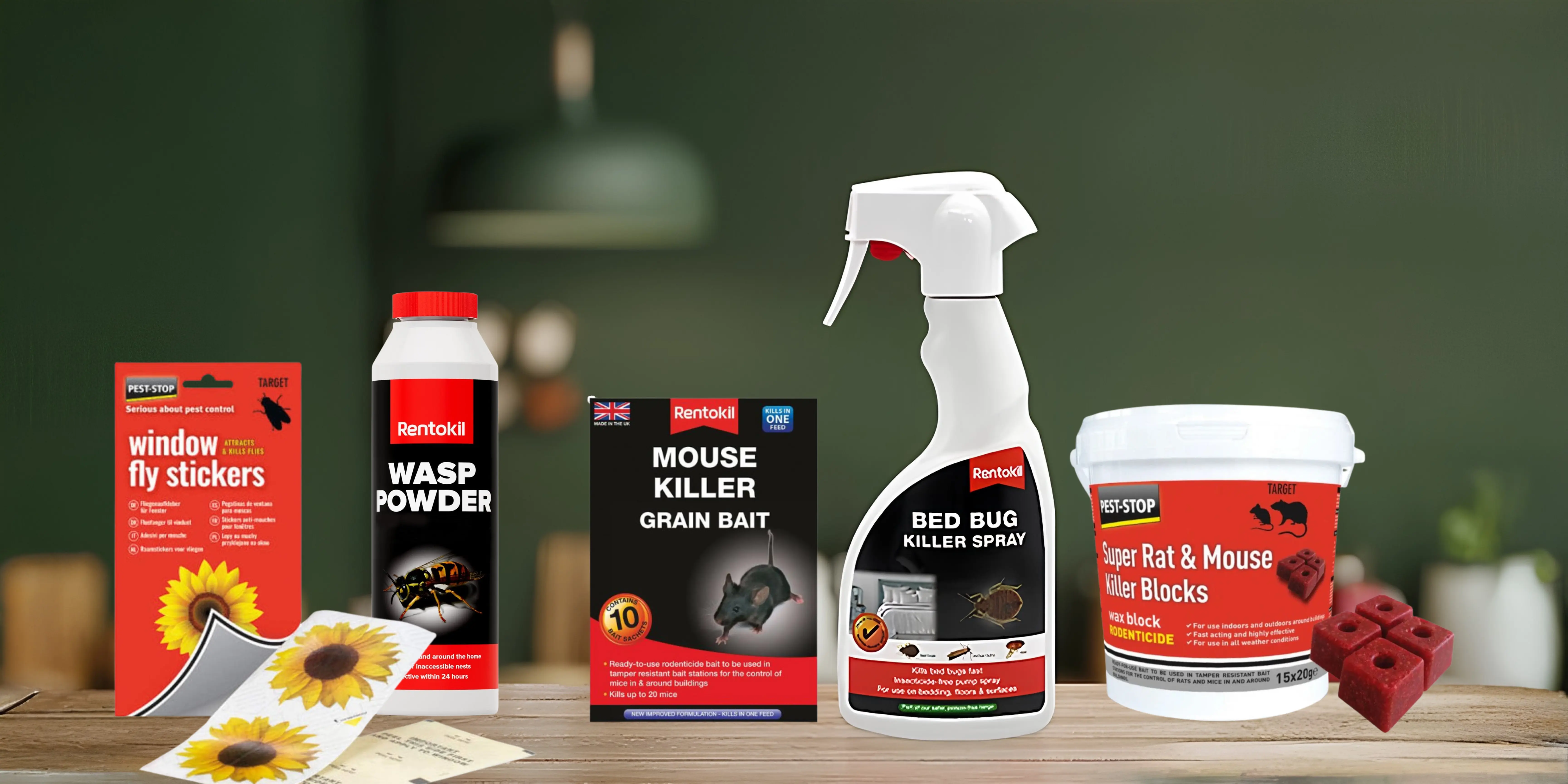 Pest Control Products for Bed Bugs, Rodents, Wasps & Flies