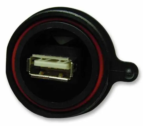 Bulgin USB A Type Panel Mount Connector, USB 2.0, IP68