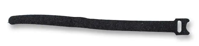 VELCRO® Strisce Fissaggio, 12,7mm x 203,2mm, Nero, Confezione da 10