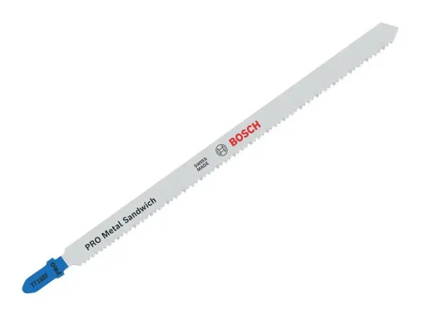Bosch PRO T718BF Metal Sandwich Jigsaw Blades, 180mm, Pack of 5
