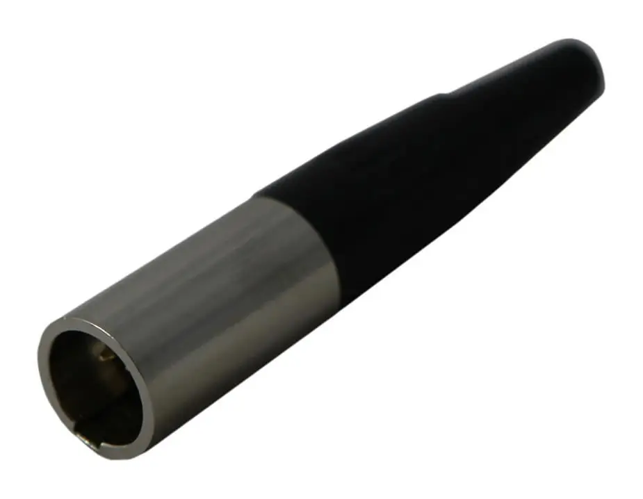 MULTICOMP PRO 4극 미니 XLR 플러그, 금도금 핀