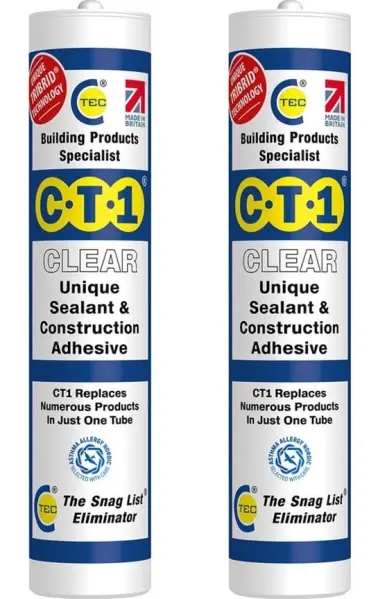 CT1 - Klar - Universaldichtmasse & Klebstoff mit TRIBRID-Technologie (1)