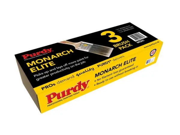 Purdy® - Monarch™ Elite™ 油漆刷套裝 (3件裝)