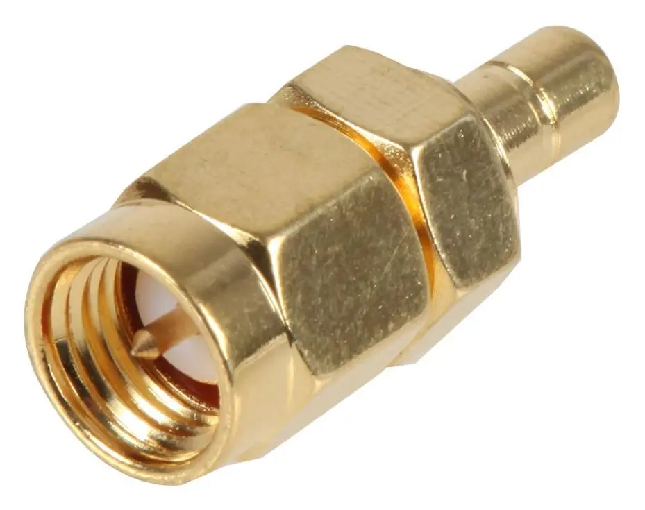 RF SOLUTIONS Adaptador SMA a SMB 50 Ohm, Chapado en Oro