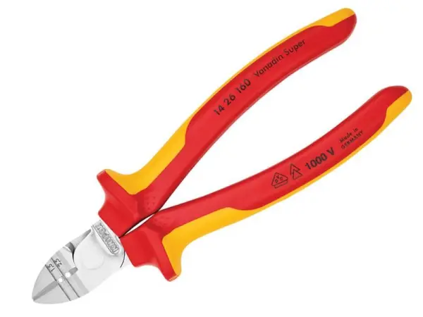 Knipex Alicate Diagonal e Descascador VDE, 160mm