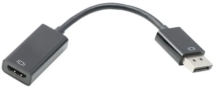 PRO SIGNAL Προσαρμογέας DisplayPort σε HDMI, Male σε Female, Μαύρος