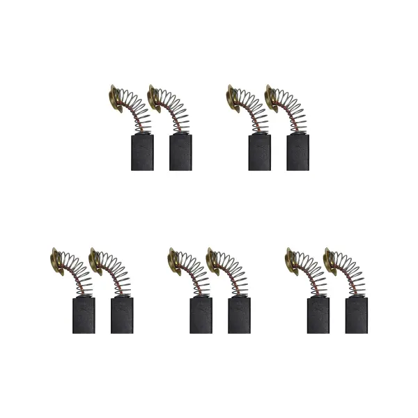 5 setů uhlíkových kartáčů 2x pro Makita CB304 příklepovou vrtačku