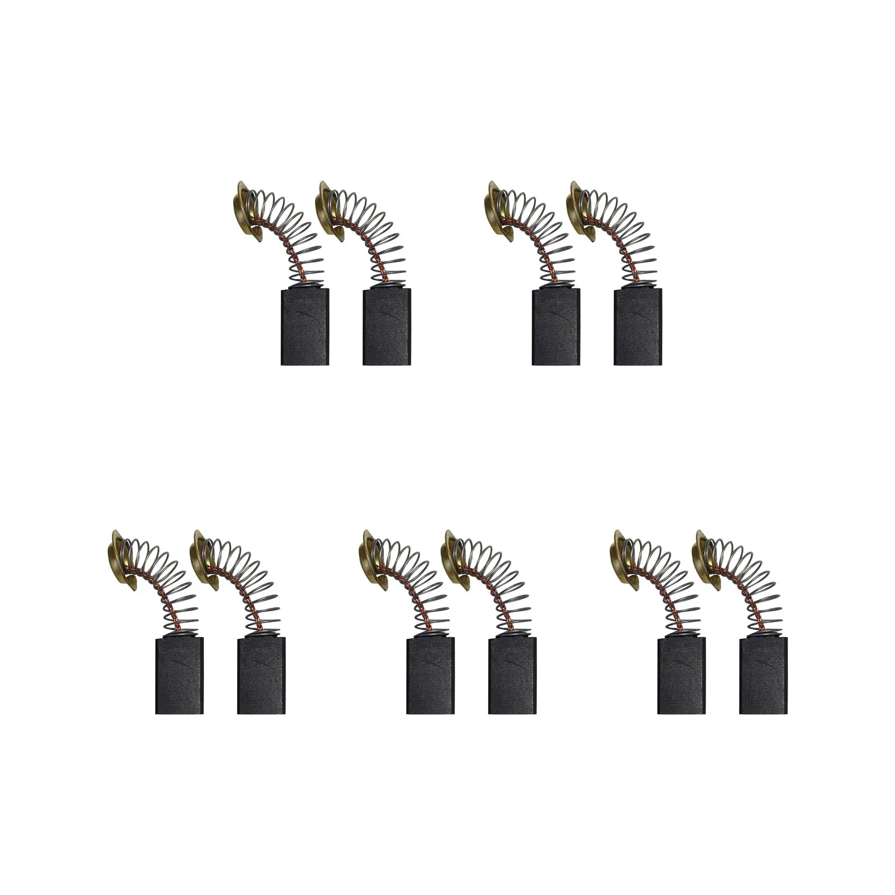 5 סטים של מברשות פחמן 2x עבור מקיטא CB304 מקדחה-פטיש