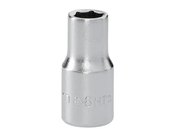Facom 6 Point Standard Socket, 1/4in Drive - 6mm