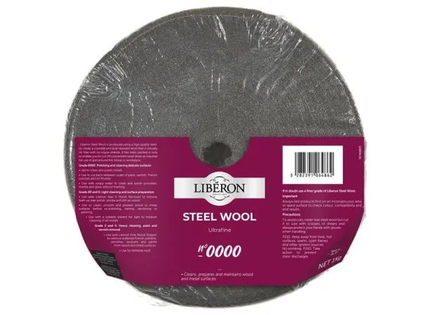 Liberon Ultra Fine Steel Wool 0000, 1kg