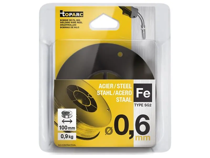 GYS MAG Lasdraadspoel, Staal, 0.6mm, 0.9kg