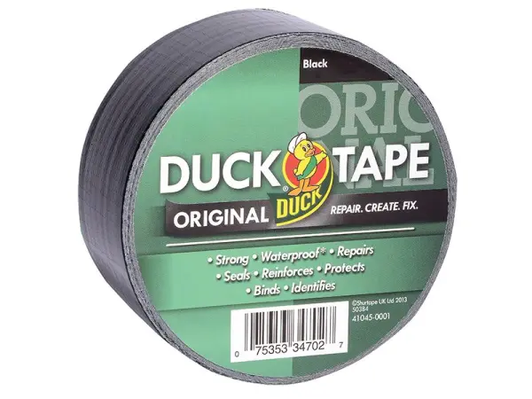 Shurtape Duck Tape® 原裝工業級膠布 50毫米 x 50米 黑色