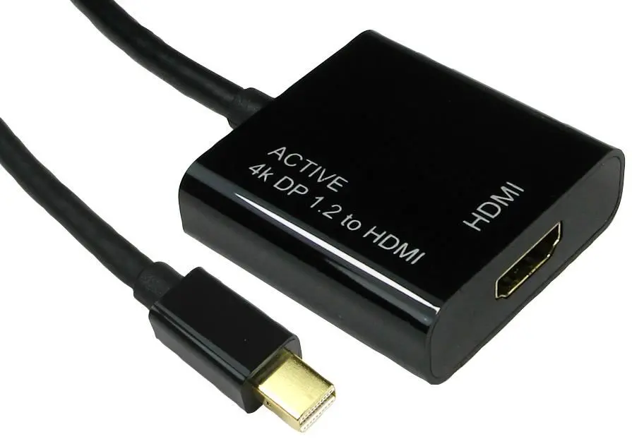 PRO SIGNAL Adaptador Mini DisplayPort a HDMI, 4K UHD, Versión 1.2