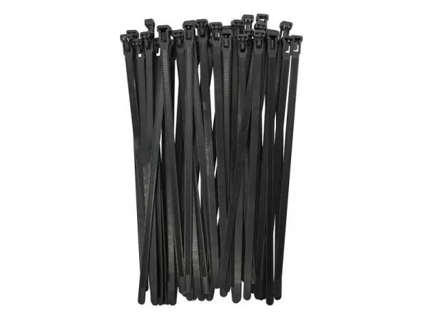 Faithfull Reusable Cable Ties - 7.6 x 250mm (Pack 50)