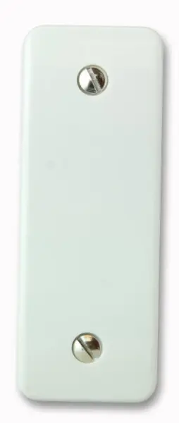MK Logic Plus 1 Gang Architrave Blanking Plate, White