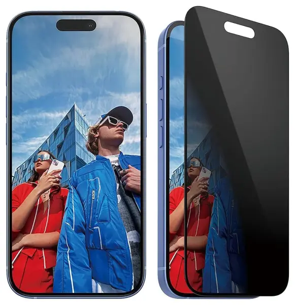 PANZERGLASS Ultra-Wide Fit Privacy Screen Protector for iPhone 15 / 16